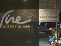 The Vine eatery and bar Taupo sign