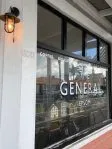 The General Epsom Cafe Window Sign